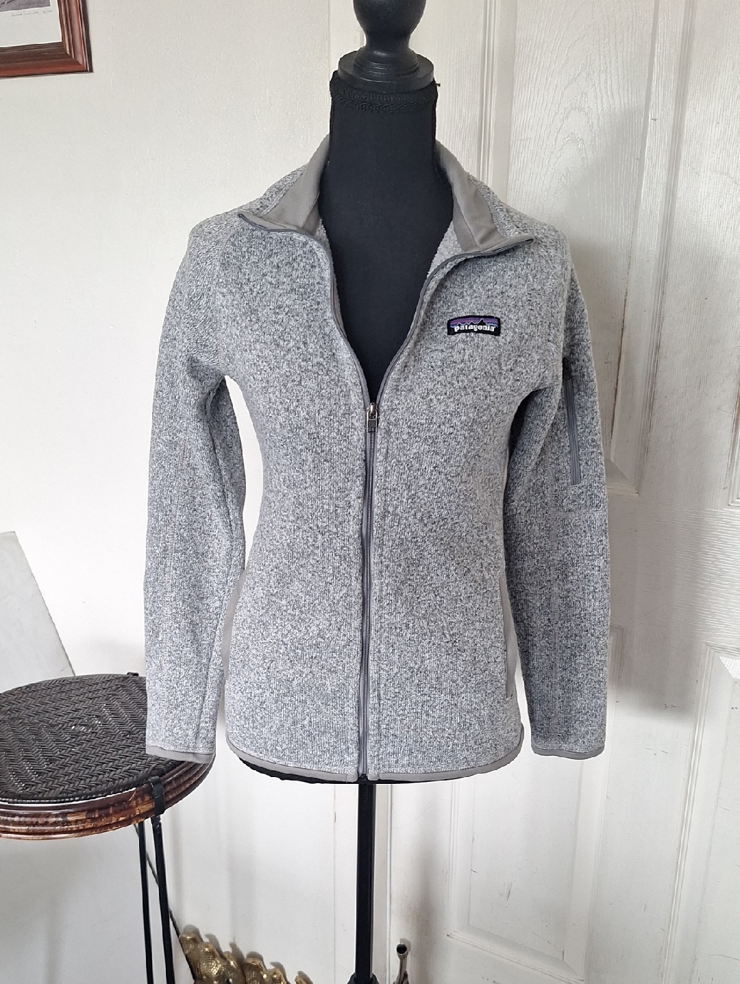 Patagonia Gray Full Zip Better Sweater Fleece Jacket Xs